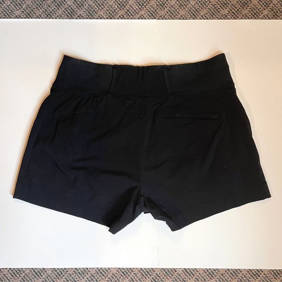 Athleta Trekkie North Mid Rise Short, 12, Black - Picture 2 of 4